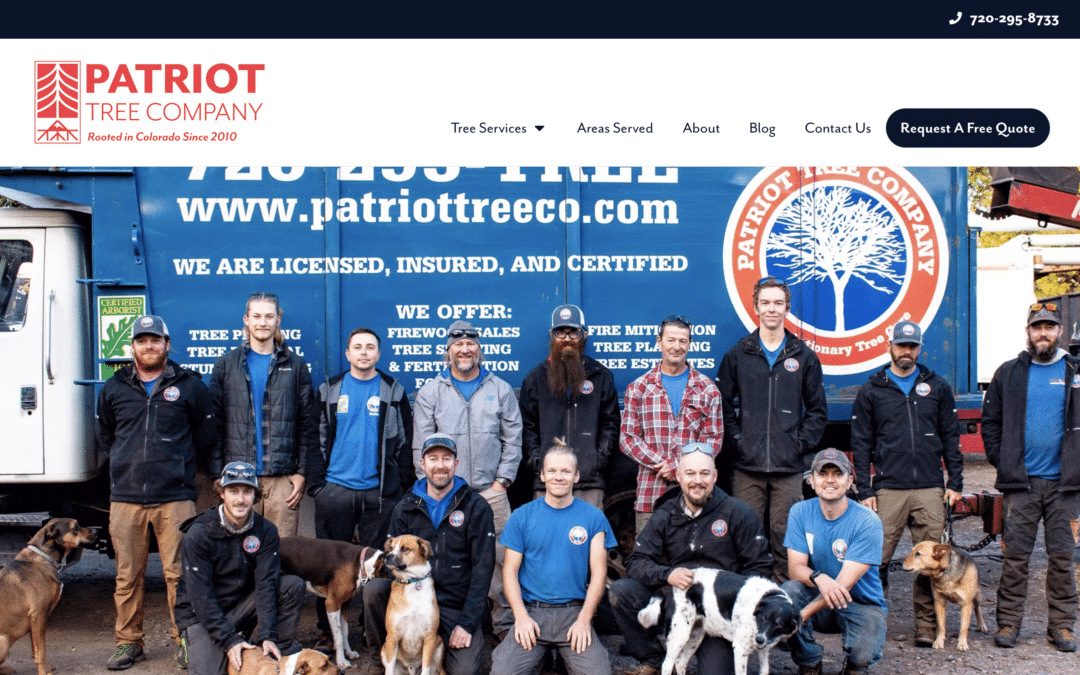 Patriot Tree Company | Professional Tree Care Website