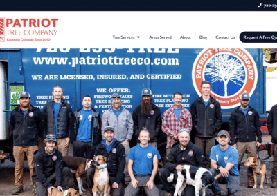 Patriot Tree Company | Professional Tree Care Website
